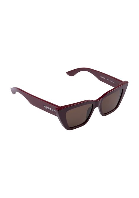 Occhiali Da Sole Cat Eye Bordeaux ALEXANDER MCQUEEN | 821692-J07496396
